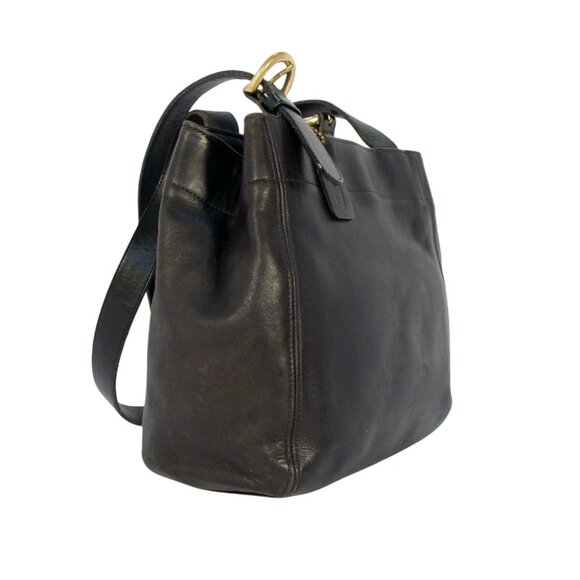 COACH 90's Vintage Waverly Soho Buckle Tote Shoulder Bag #H6C-4157 - Made in USA - Picture 4 of 12